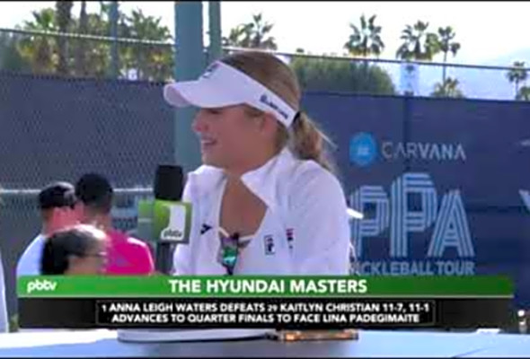 Anna Leigh Waters Round of 16 Post-match Interview