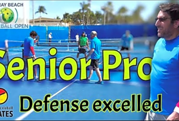 Delray Beach Pickleball Open 2023 Senior Pro Consolation Bracket