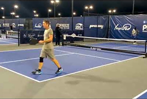 Gold Medal Match: Men&#039;s 4.5 35 Singles Pickleball at Nationals 2023