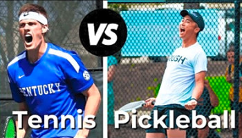 We Played a Top D1 Tennis Player in Pickleball - 5.0 Moneyball Semifinals&quot;