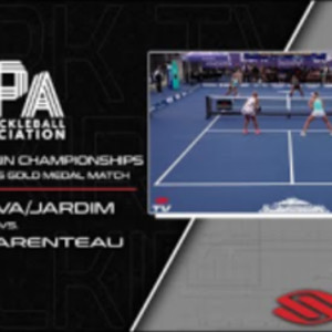 Pickleball Match Recap - Simone Jardim/Lucy Kovalova vs. Catherine Paren...