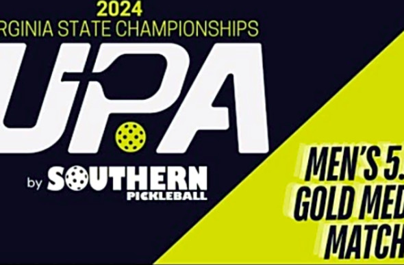 2024 UPA Virginia State Championships- 5.0 Mens Doubles Gold Medal Pickleball Match