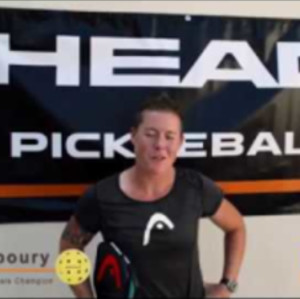 HEAD Xtreme Pro Composite Pickleball Paddle with Sarah Ansboury