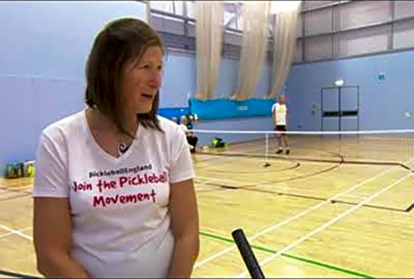 BBC South visits Gosport Pickleball Club