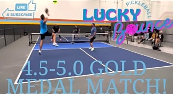 4.5 to 5.0 gold medal match full classic Pickleball tournament 2024