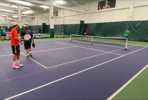 Stone/Maurer vs Alcott/Medford Lifetime Picklemania Pickleball Semi Finals - Game 2: 11/9