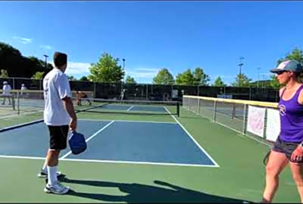 Debbie Drum / Tommy 2 Hands Finale Halahan/Alvarado 2022 USA Pickleball North Mid-Atlantic Regional