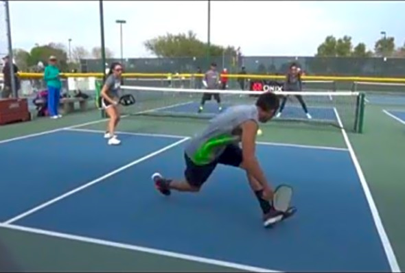 Pickleball highlights of Katrina and Jordan Briones