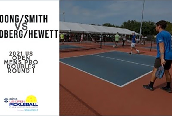 2021 US OPEN Mens Pro Doubles - Loong/Smith vs Goldberg/Hewett