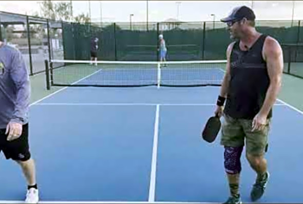 Alabama Boys Game 2 vs Coach David &amp; Bullet - Lake Havasu Pickleball