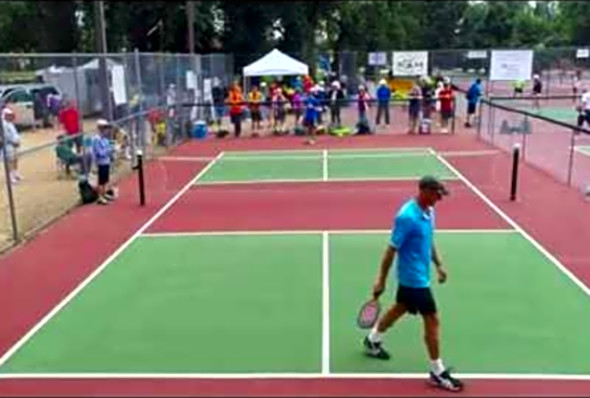 Jd Mills Vs Danut Lois- Mens 4.0 Singles Pickleball 2015