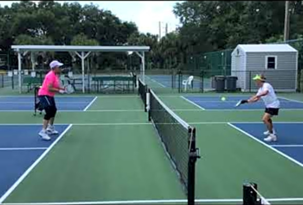 Pickleball: &quot;Tap, Jiggle Ready&quot;, Deb Harrison
