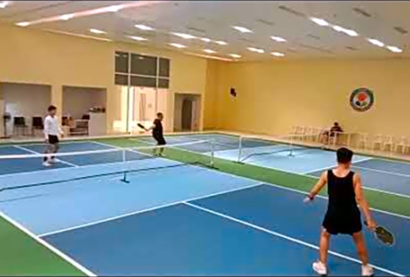 FULL MATCH: john and Alfie vs joren and Lara pickleball game in Bora citymall