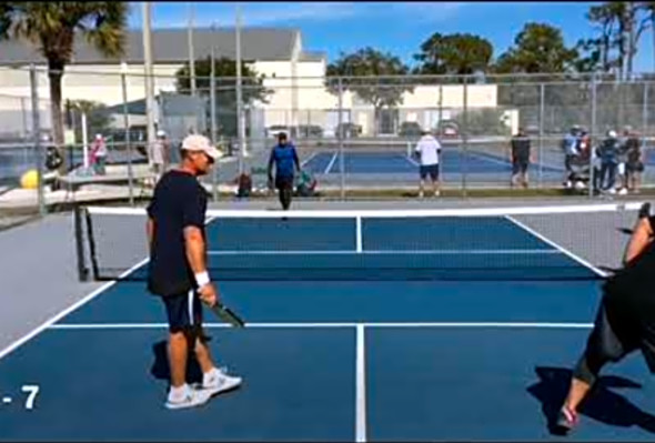 2021 Gulf Coast Games Pickleball Championships - Mens Doubles 55 - GOLD MEDAL MATCH -TIEBREAKER