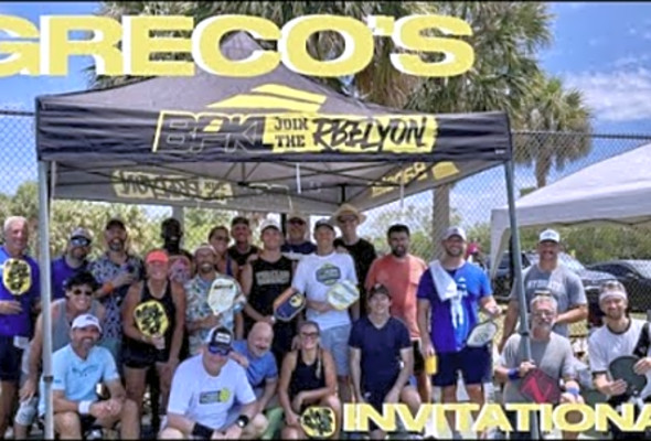 Invitational GRECO&#039;S Babolat INVITATIONAL at Coquina Key Pickleball Courts