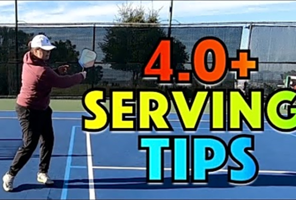 7 Top Serves 4.0 Players Use To Cause Chaos For Opponents (&amp; Stack Up Points!)