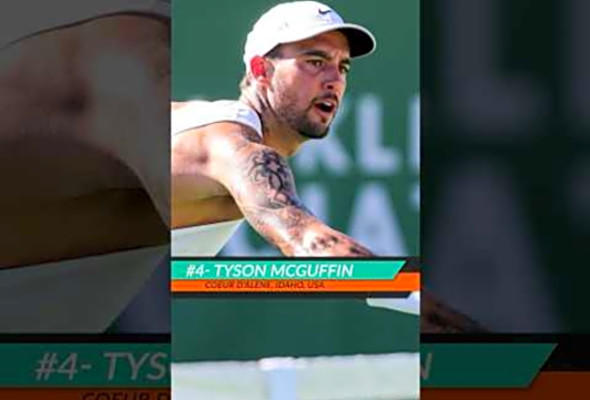 #Pickleball Top 10 Mens Singles Players - #4 TYSON MCGUFFIN #pickleballnews #pickleballplayers