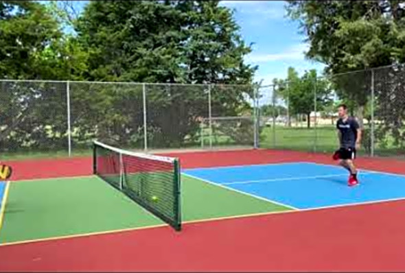 No Mans Land Pickleball Drill - McClung Academy