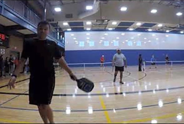 HCR Pickleball- Cedar Park Dave &amp; Cesar 3.5 Match 2 game 2 Dec 2019