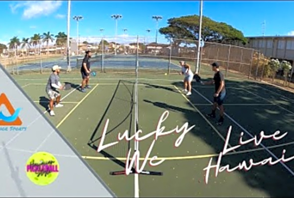 July 30, 2022 Pickleball Highlights from Honolulu Hawaii