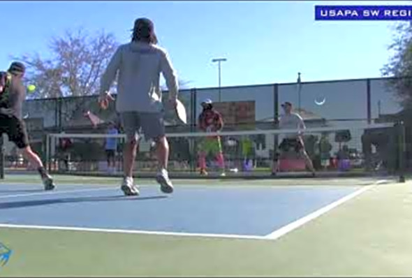 USAPA SW Regional Pickleball - Gizmo Hall / Jesse Compton vs Johnny Wilson / Kevin Walker (&#039;20)