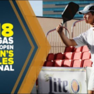 PRO Men&#039;s Doubles Semi-Final Match from the 2018 Las Vegas Pickleball Open