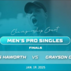 2025 Humana APP Fort Lauderdale Open - Haworth vs Goldin - Men&#039;s Pro Sin...