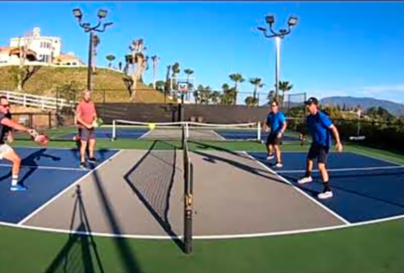 Temecula Pickleball Crew 2020 Rec Play Featuring Dr. Dre, Quigs, Bucher, &amp; Kid Pickle