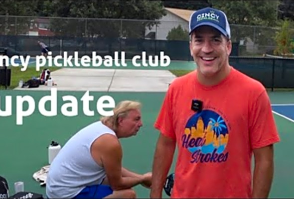 Cincy Pickleball update, Ming&#039;s 50th birthday.... Lang Park on Sat. morning.
