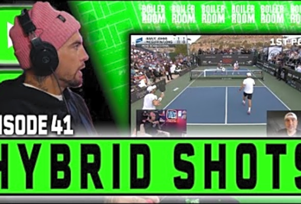 Mastering Pickleball Hybrid Shots: McGuffin &amp; Long vs. Johns &amp; Bar Strategy - Boiler Room Analysis