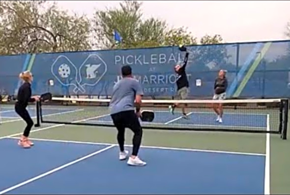 Pickleball &#039;T&#039; - Highlight Reel - (4.5-5.0 Mixed Dbls)