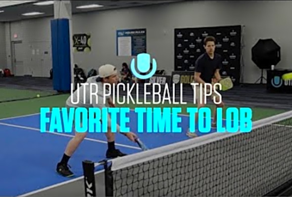 Pickleball Tips: Favorite Time to Lob - Rob Nunnery x UTR Sports