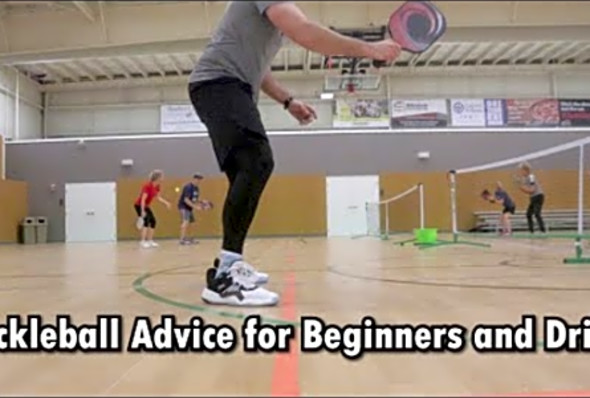 Pickleball advice for beginners and drills if you want to get better