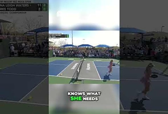 Anna Leigh Waters Pickleball Prodigy Dominates at 18 YO!