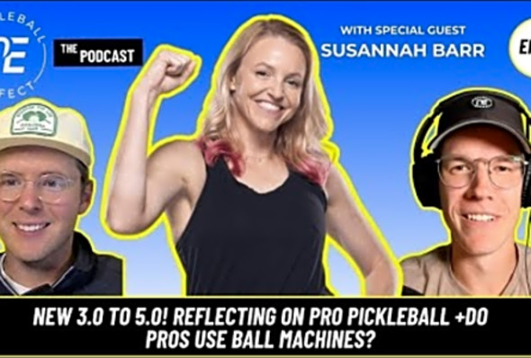 Do Pickleball Pros Use Ball Machines? - Interview with Susannah Barr