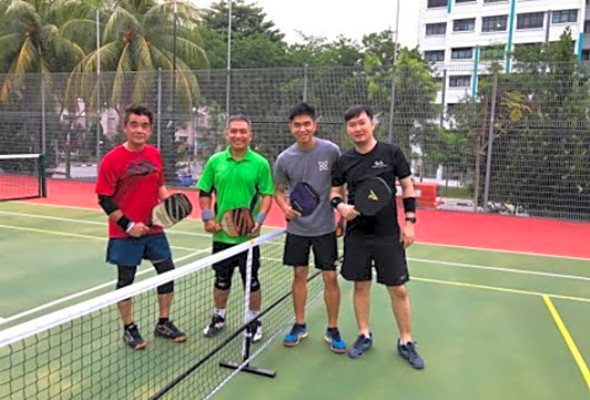 4K Flight B CS/BC vs Poh/Johnny Game 1 Pickleball Asia Flex League SG - Men&#039;s Doubles 19 Advanced