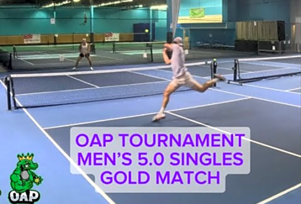 OAP Tournament June, 2024 - 5.0 Mens Singles Gold Match