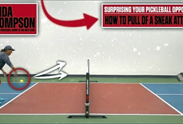 Sneak Attack: Catch Your Pickleball Opponent Off Guard and Win More Rallies