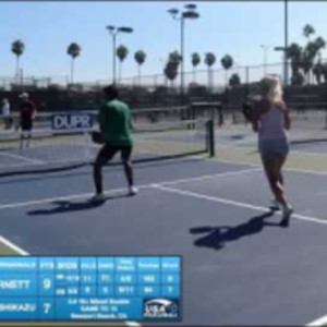 West Diamond Regionals 5.0 19 Mixed Doubles Wong/Garnett and Sebkova/Yos...