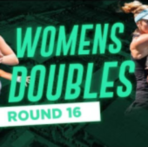 Waters/Parenteau v Castillo/Radzikowska at the CIBC Atlanta Slam Present...