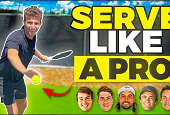 How To Serve Like a PRO In Pickleball (Earn Free Points)