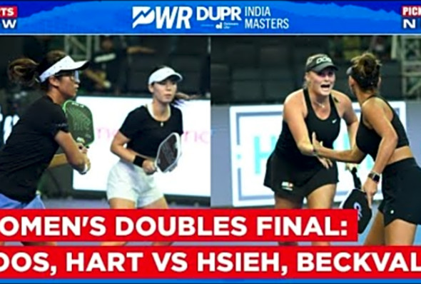Champions! Roos &amp; Kaitlynn Triumph in Womens Doubles Final!