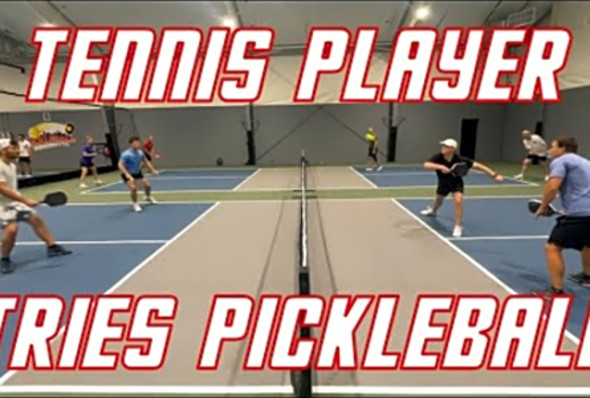 Can a D1 College Tennis Player Keep Up in 3.5 Pickleball?