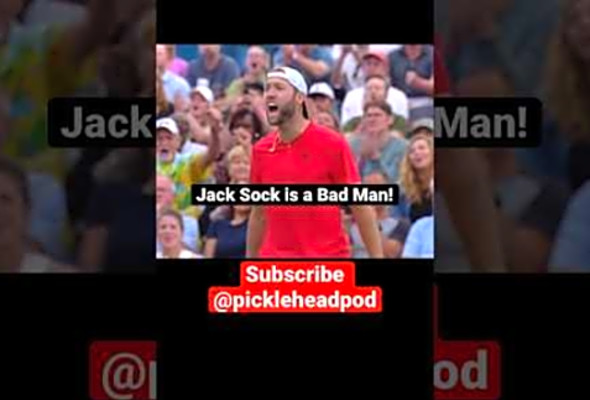 WARNING! Only for the brave #pickleball #sports #pickleballhighlights #tennis #jacksock #scary