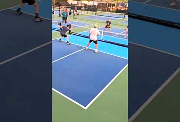 Speed up, put away, and an appeal to the video gods #pickleball