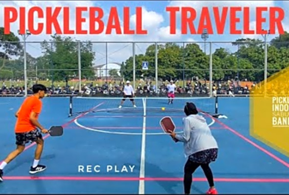 PICKLEBALL TRAVELER SARAGA ITB BANDUNG - Rec Play Agil-Sieta v Deded-Emil #pickleballindonesia