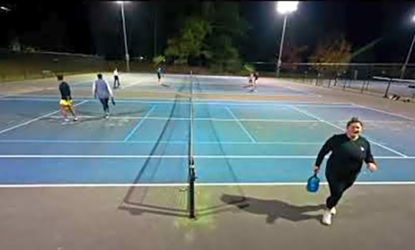 Tristan(3.75) &amp; Travis(3.5) Dominate in a Thrilling Pickleball Match!