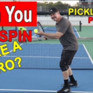 Pickleball Topspin - My Practice Following Simone Jardim Tutorial