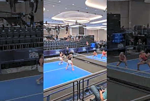 These girls can play! Pickleball Cup Las Vegas 2024
