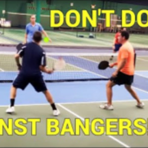 What NOT to do when playing against Pickleball Bangers. Pickleball men&#039;s...